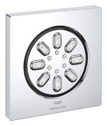 Боковой душ GROHE Rainshower SmartActive 75, 3,3 л/мин, 2 режима, хром (26802000)