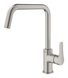 Смеситель для кухни GROHE Eurosmart, суперсталь (30567DC0)