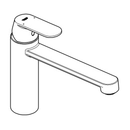 Смеситель для кухни GROHE Eurosmart Cosmopolitan, хром (30193000)