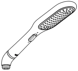 Ручной душ GROHE Rainshower Eco 120, 2 режима, хром (27274000)