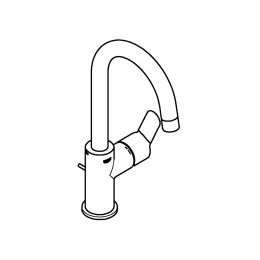 Смеситель для раковины GROHE BauEdge, L-size, хром (23760000)
