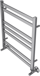 Полотенцесушитель водяной Aquatek Сириус П7 500x600, хром AQ DP0760CH