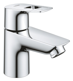 Кран для раковины GROHE BauLoop, без функции смешивания, гладкий корпус, хром (20422001/U) (УЦЕНКА - Царапины на корпусе)