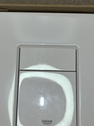 Панель смыва для унитаза GROHE Skate Cosmopolitan, 3 режима, альпин-белый (38732SH0/U), уцененный товар