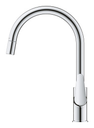 Смеситель для кухни GROHE BauCurve, хром (30547000)