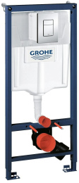 Комплект инсталляции GROHE Rapid SL 3 в 1 с унитазом Euro Ceramic и сиденьем с микролифтом (NW0140)