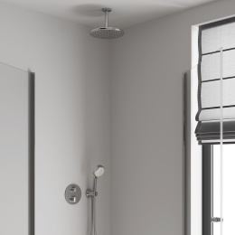 Верхний душ GROHE Tempesta 250, 9,5 л/мин, 1 режим, 142 мм, хром (26669000)