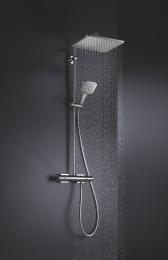 Ручной душ GROHE Rainshower SmartActive 130 Cube, 8,5 л/мин, 3 режима, хром (26582000)