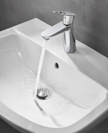 Смеситель для раковины GROHE BauLoop, M-size, хром (23762000)