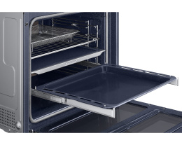 Духовой шкаф встраиваемый Samsung NV7B5765RAK/WT Dual Cook Flex, 76 л, черный