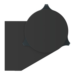 Держатель для ручного душа GROHE Tempesta регулируемый, матовый чёрный (275952431)