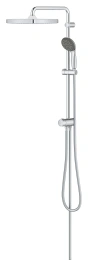 Душевая система GROHE Vitalio Start System 250 Cube Flex с переключателем потоков, хром (26698000)