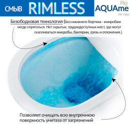 Комплект инсталляции GROHE 38772SH0 с унитазом AQUAme AQM2001 и сиденьем с микролифтом (NW0176/S)
