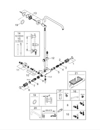 Душевая система GROHE Euphoria System с термостатом для душа, хром (26241001)