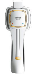 Смеситель для раковины GROHE Grandera с донным клапаном, хром/золото (23303IG0)