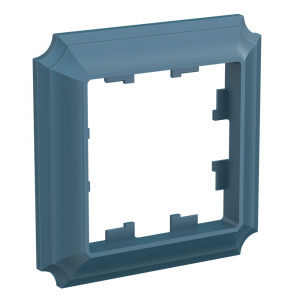 Рамка 1-постовая универсальная Systeme Electric (Schneider Electric) Atlas Design Antique, изумруд ATN100801