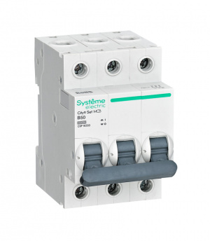 Автоматический выключатель Systeme Electric (Schneider Electric) City9 Set 3P 50 А, тип В, 6 кА, C9F16350