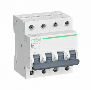 Автоматический выключатель Systeme Electric (Schneider Electric) City9 Set 4Р 50 A, тип С, 4.5 кА, C9F34450