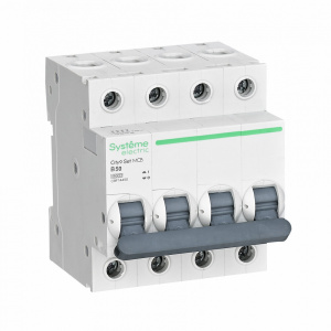 Автоматический выключатель Systeme Electric (Schneider Electric) City9 Set 4Р 50 A, тип B, 4.5 кА, C9F14450