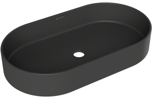 РаковинанакладнаяAquedutoESPIRAL,овальная390*600,черныйматовый(ESP0240)