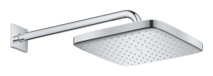 Верхний душ GROHE Tempesta Cube 250, 9,5 л/мин, 1 режим, 380 мм, хром (26682000)