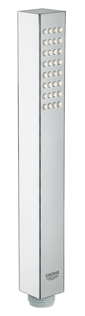 Ручной душ GROHE Euphoria Cube Stick, 9,5 л/мин, 1 режим, хром (27699000)