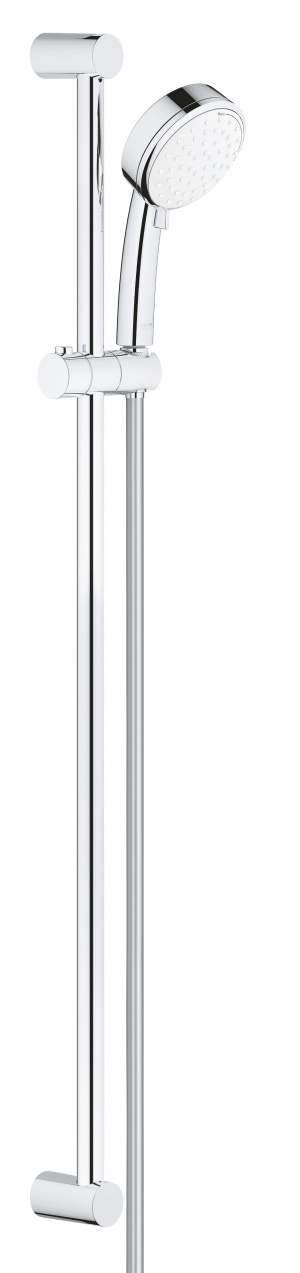 Душевой гарнитур GROHE Tempesta Cosmopolitan 100, 2 режима струи, душевая штанга 900 мм, 5,7 л/мин, хром (27788002)