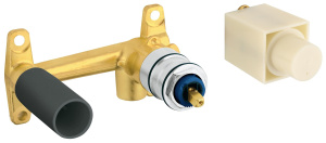 Встраиваемая часть однорычажного смесителя для раковины GROHE на 2 отверстия (23200000)