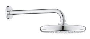 Верхний душ GROHE Tempesta 210, 9,5 л/мин, 1 режим, 286 мм, хром (26412000)