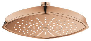 Верхний душ GROHE Rainshower Grandera 210, один режим струи, теплый закат глянцевый (27974DA0)