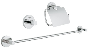 Набор аксессуаров GROHE Essentials (3 предмета), хром (40775001)