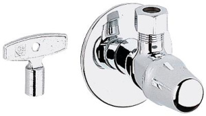 Вентиль угловой 1/2 дюйма GROHE Atlanta, хром (22917000)
