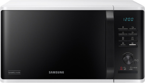 Микроволновая печь Samsung MG23K3515AW/BW с грилем, 23 л, белый