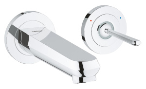 Внешняя часть смесителя для раковины GROHE Eurodisc Joy на 2 отверстия, M-Size, хром (19968000)
