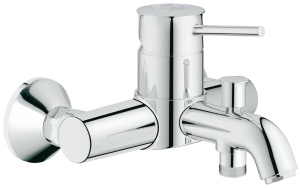 Смеситель для ванны GROHE BauClassic, хром (32865000)