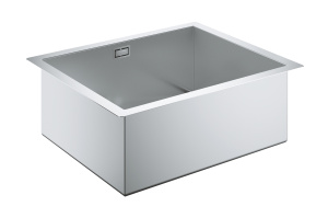 Мойка из нержавеющей стали 50 см, 1 чаша, без корзинчатого вентиля, K700 Cube (31579SD0)