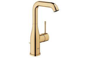 Смеситель для раковины GROHE Essence с донным клапаном, L-size, холодный рассвет глянец (32628GL1)