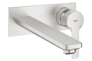 Внешняя часть смесителя для раковины GROHE Lineare, L-Size, суперсталь (23444DC1)