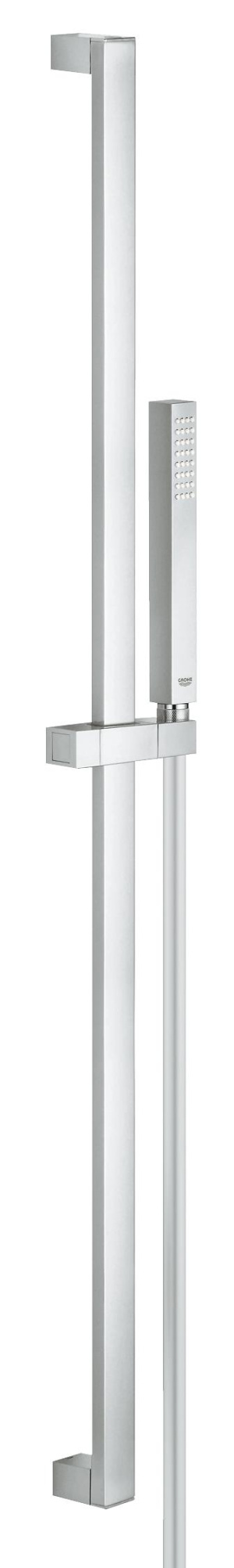 Душевой гарнитур GROHE Euphoria Cube Stick, 1 режим струи, душевая штанга 900 мм, 15 л/мин, хром (27700000)