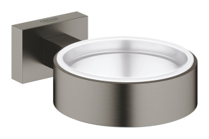 Держатель GROHE Essentials Cube, темный графит матовый (40508AL1)