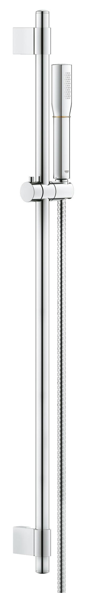 Душевой гарнитур GROHE SPA Grandera Stick, 1 режим струи, душевая штанга 900 мм, 7,6 л/мин, хром/золото (26038IG0)