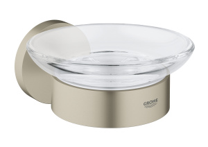 Мыльница GROHE Essentials с держателем, никель матовый (40444EN1)