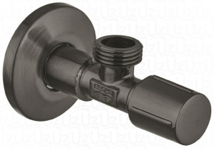 Угловой вентиль 1/2" GROHE, темный графит матовый (22041AL0)