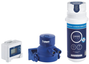 Комплект фильтра GROHE Blue с головкой и таймером (41136000)