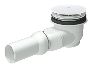 Сливной гарнитур  для универсальных душевых поддонов GROHE, горизонтальный, альпин-белый (49534SH0)