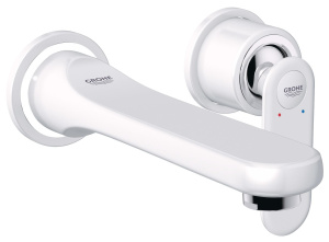 Внешняя часть смесителя для раковины GROHE Veris, белая луна (19342LS0)