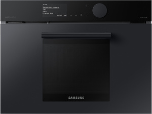 Духовой шкаф Samsung NQ50T9539BD/WT Infinite Line с функцией СВЧ, 50 л, черный графит