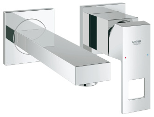 Внешняя часть смесителя для раковины GROHE Eurocube на 2 отверстия, S-Size, хром (19895000)