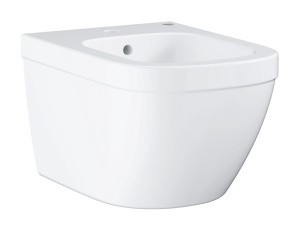 Биде подвесное с гигиеническим покрытием GROHE Euro Ceramic, альпин-белый (3920800H)