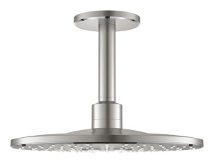 Верхний душ GROHE Rainshower 310 SmartActive, 2 режима, 142 мм, суперсталь (26477DC0)